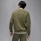 Pánská fleece mikina NIKE JORDAN BRK FLC CREW 222 KHAKI · záber 3