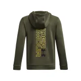 Chlapecká zateplená mikina s kapucí UNDER ARMOUR UA Armour Fleece Graphic HD-GRN · záber 2