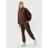 Dámské tepláky 4F TROUSERS-AW23TTROF455-81S-BROWN · záber 4