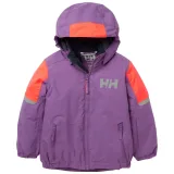 Helly Hansen K Rider 2.0 Ins, lyžařská bunda, junior, fialová · záber 2