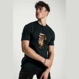 Tričko, Barva Železitě Šedá, s Potiskem Cheers Teddy · záber 3