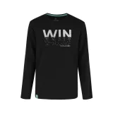 Dívčí tričko s dlouhým rukávem VOLCANO LONG L-WIN JUNIOR 700 BLACK · záber 3