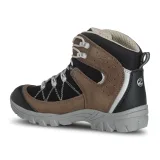 Juniorská vysoká turistická obuv TREZETA Cyclone Wp Jr, Black Brown · záber 2