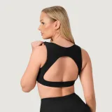 GymBeam Sportovní podprsenka NEO - Velikost: XS | Barva: čierna | Hmotnost: 0,09 kg | Balení: 120 · záber 3