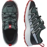 Salomon XA PRO V8 Kids - Velikost: 31 | Barva: sivá · záber 4