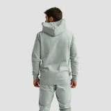 GymBeam Mikina Limitless Hoodie Eucalypt - Velikost: XXL | Barva: zelená | Hmotnost: 0,75 kg | Balení: 26 · záber 4