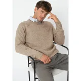 Pánský svetr VOLCANO S-CLIMB-102-BEIGE · záber 2