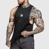 Tréninkové tílko Iron Aesthetics Gym Tank, černé · záber 3