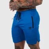 Sportovní šortky Iron Aesthetics Lightning, modré · záber 1