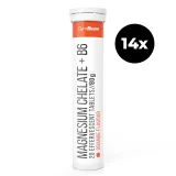 GymBeam Magnesium chelate + B6 šumivý - Příchuť: Mango · záber 4