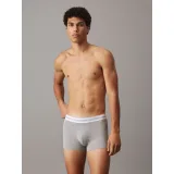 Pánské boxerky CALVIN KLEIN 3 PACK-TRUNK-BLACK, NEW NAVY, GREY HEATHER · záber 2