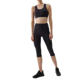Dámské tréninkové 3 4 kalhoty 4F TIGHTS FNK-WSS24TFTIF187-20S-DEEP BLACK · záber 1