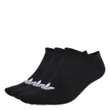 Ponožky ADIDAS ORIGINALS 3 PACK-TREFOIL LINER-S20274-BLACK BLACK WHITE · záber 1