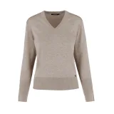 Dámský svetr VOLCANO S-NELI-102M-BEIGE MEL · záber 4