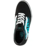 Chlapecká rekreační obuv VANS YT Ward Glow Vans Neon blue black · záber 4