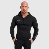 Pánská SlimFit mikina Beyond the Future, černá · záber 11