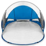 Plážový stan SPOKEY STRATUS Self-folding UV 40 190x120x90 - white-blue · záber 2