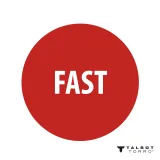 Badmintonové míčky TALBOT TORRO Tech 350 Fast 3 ks - žluté · záber 3