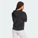 Dámská mikina s kapucí ADIDAS W SL FT HD WHITE BLACK · záber 4