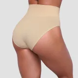 GymBeam Kalhotky Highrise 2Pack Nude - Velikost: XXL | Barva: béžová | Hmotnost: 0,12 kg · záber 3