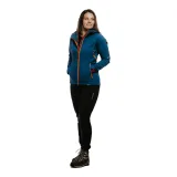 Dámská turistická softshellová bunda NORTHFINDER PATTY-526-inkblue · záber 2