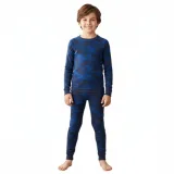 Chlapecké termoprádlo vrchní a spodní díl 4F JUNIOR SEAMLESS UNDERWEAR M249-4FJWAW25USEAM249-91A-MULTICOLOUR 1 ALLOVER · záber 1