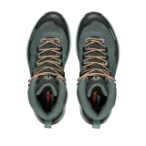 Dámská vysoká turistická celokožená obuv TECNICA Forge TRK GTX Ws, navy blue dark pink · záber 5