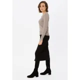 Dámský svetr VOLCANO S-NELI-102M-BEIGE MEL · záber 3