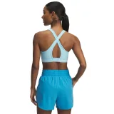 Dámská sportovní tréninková podprsenka UNDER ARMOUR Crossback Mid Bra-BLU · záber 10