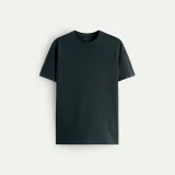 Tričko, Barva Železitě Šedá, s Potiskem Basic T Shirt · záber 1