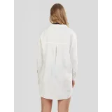Dámská košile s dlouhým rukávem FUNDANGO Athene Cover-up-100-white · záber 4
