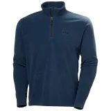 Helly Hansen Daybreaker 1/2 zip, fleece mikina, pánské, modrá · záber 1