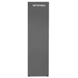 Karimatka SPOKEY HIBERNATION Tourist double-layer sleeping mat with aluminum insulation, 180 x 50 x 1 cm, dark grey · záber 2