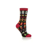 Dámské ponožky HEAT HOLDERS 1 PACK-WOMEN LITE GINGERBREAD-CHRISTMAS SOCKS · záber 1