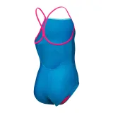 Dívčí plavecké jednodílné plavky ARENA GIRLS SWIMSUIT LIGHT DROP SOLID · záber 3