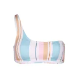 Dámské plavky horní díl FUNDANGO Madison One Shoulder Top-410-ice blue · záber 5