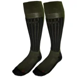 Lyžařské ponožky Accezzi Merino 80, zelené · záber 4