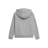 Dívčí mikina s kapucí 4F JUNIOR GIRLS SWEATSHIRT JBLD002-25M-GREY MELANGE · záber 5