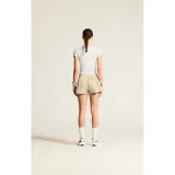 Dámské tréninkové tričko s krátkým rukávem CRAFT T-Shirt Hypervent Cropped - Velikost: M | Barva: biela · záber 6