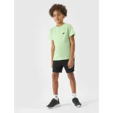 Chlapecké teplákové kraťasy 4F JUNIOR SHORTS CAS-JWSS24TSHOM272-20S-DEEP BLACK · záber 5