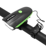 Světlo na kolo SPOKEY RAINI Rechargeable LED bike light with horn · záber 4