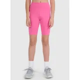 Dívčí kraťasy 4F JUNIOR SHORT TIGHTS CAS F028-53S-DARK PINK · záber 3
