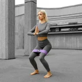 Dámský Crop Top Iron Aesthetics Rib, šedý · záber 3