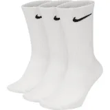 Ponožky NIKE U NK EVERYDAY LTWT CREW 3PR-White · záber 1