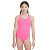Dívčí plavecké jednodílné plavky NIKE SWIM ESSENTIAL HYPER PINK-HYPER PINK · záber 1