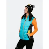 Dámská vesta na skialp EVERETT SkiToura PRIMALOFT vest W blue · záber 4