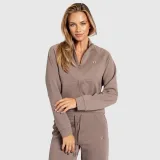 Dámská mikina na zips Iron Aesthetics Enigma, hnědá · záber 12