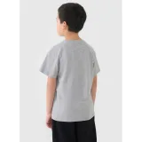Chlapecké tričko s krátkým rukávem 4F JUNIOR TSHIRT M2331-25M-GREY MELANGE · záber 3