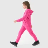 Dívčí tepláky typu jogger - růžové · záber 2