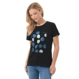 Dámské tričko s krátkým rukávem VOLCANO NETTA-700-BLACK · záber 1